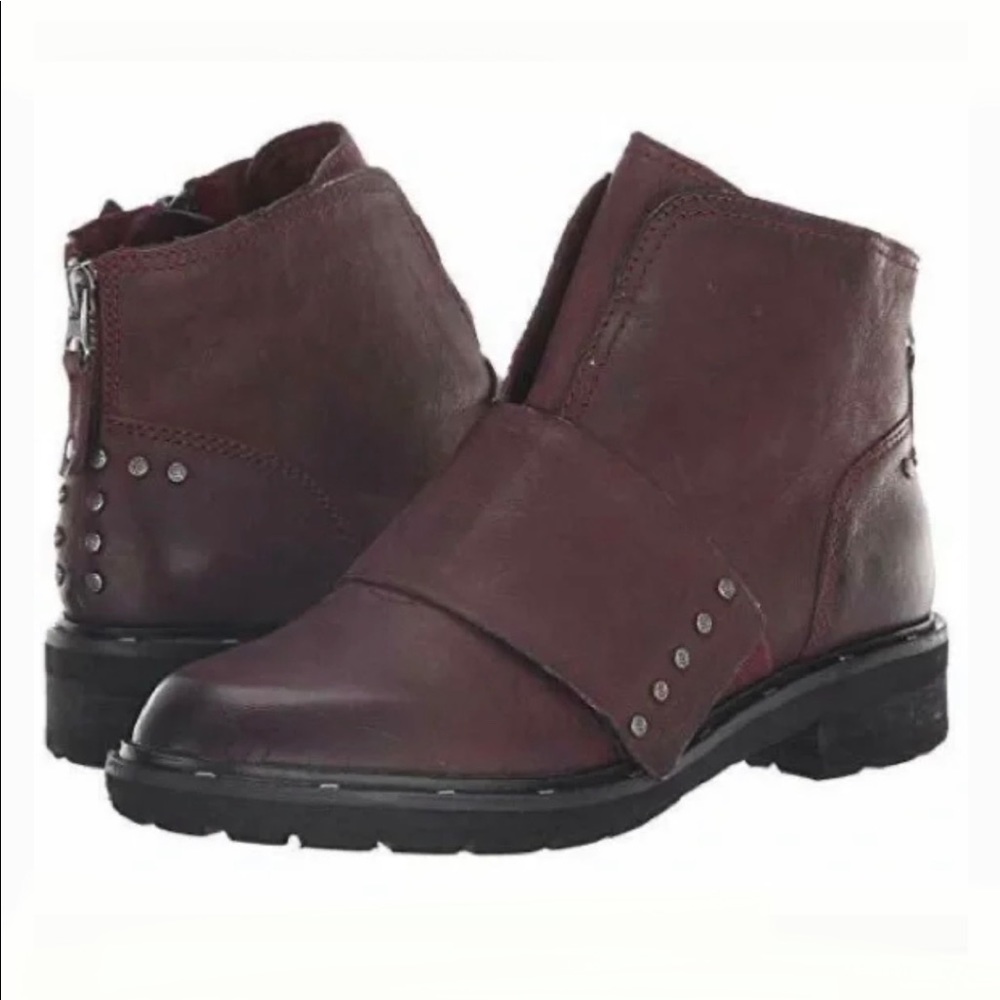 OTBT Eggplant Frontage Ankle Boot